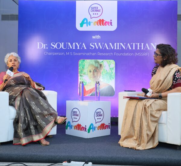 “Nutrition is the Best Vaccine” Super Chennai Honours Icon of the Month Dr. Soumya Swaminathan