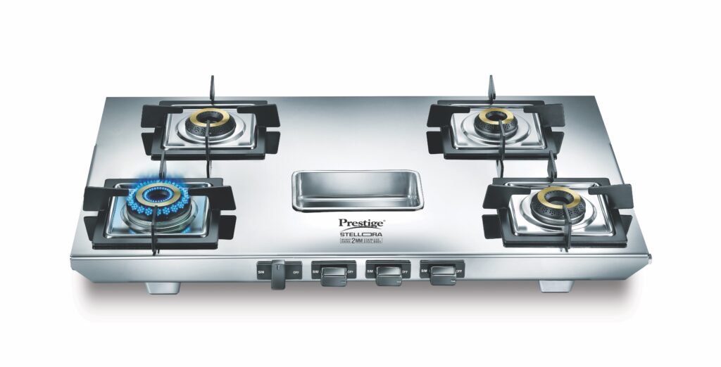 TTK Prestige Elevates Modern Kitchen Aesthetics with the Launch of Stellora Stainless Steel Gas Stove Range