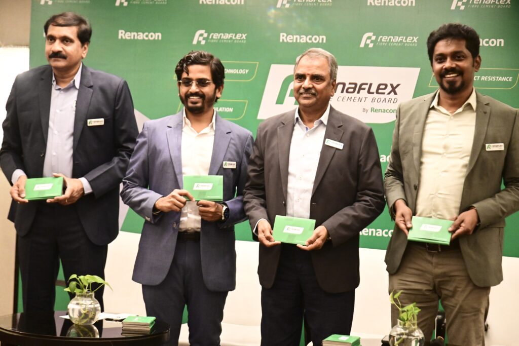 Renacon Launches RENAFLEX Fibre Cement Boards, Advancing Sustainable Construction in India