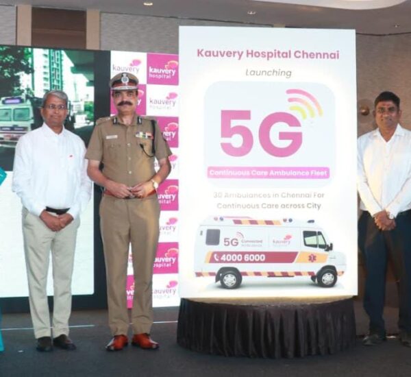 Kauvery Hospital, Chennai Launches 5G Continuous Care Ambulance Fleet with Real-Time Patient Monitoring and Remote Clinical Support