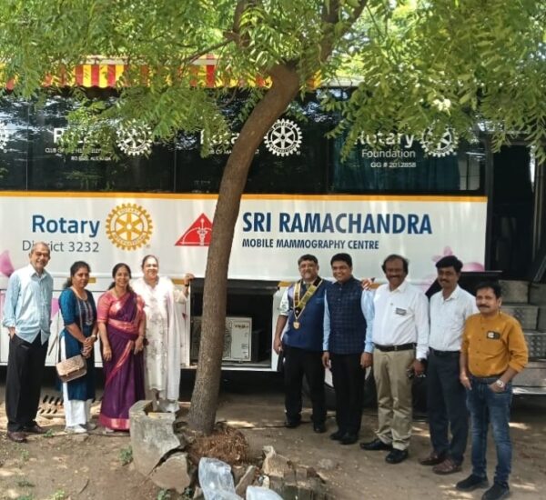 Rotary Club of Ambattur Host Successful Community Cancer Awareness and Screening Camp