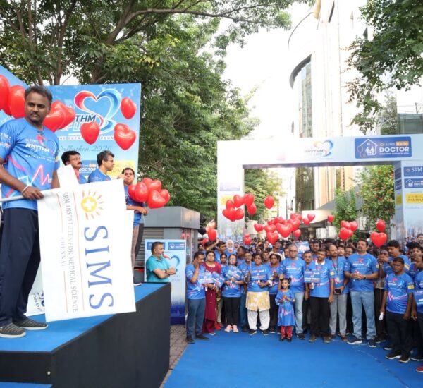 SIMS Hospital Organises 5-Km Walkathon to Mark World Heart Day