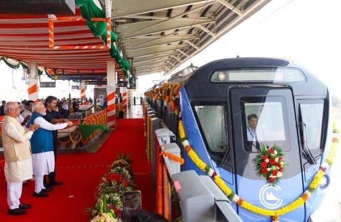 Chennai Metro Rail Phase II Inaugurated by PM Narendra Modi and Chief Minister C. Joseph Vijay, Illuminated by Surya Roshni