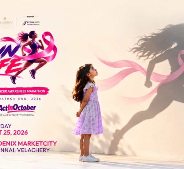 Pephands Foundation to Organise ‘Run for Life’ Breast Cancer Awareness Marathon in Chennai