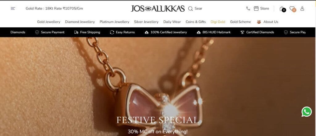 Jos Alukkas Unveils New Website for a Seamless Online Jewellery Shopping Experience