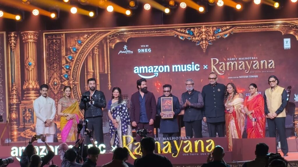 Amazon Music Hosts A.R. Rahman-Led Musical Celebration of Namit Malhotra’s Ramayana in Chennai